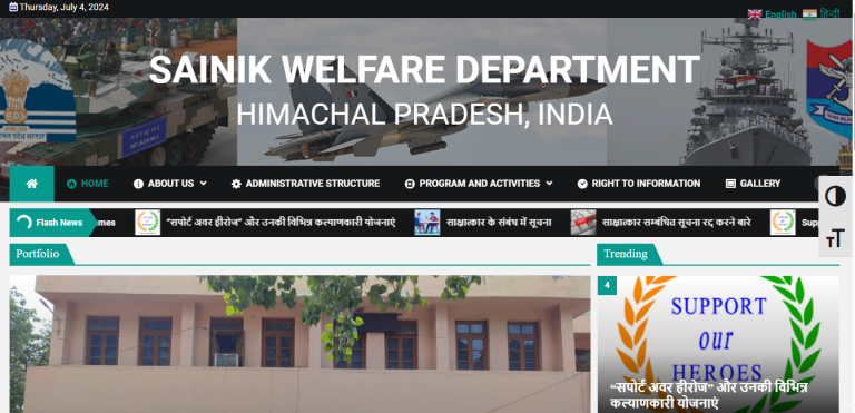 Sainik Welfare Department, Hamirpur